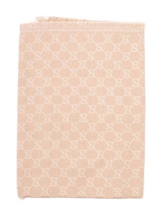 Gucci Sjaal met GG-jacquard - Roze