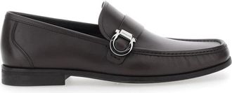 Ferragamo Reversible Gancini Loafers - Heren - Loafers - Bruin - 40 EU - Leer - Schoenen
