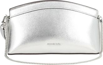 Michael Kors Clutches, female, Gray, Size: ONE SIZE Sm Dome Chn Clutch Xbody
