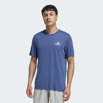 adidas Laufshirt ADIDAS PERFORMANCE ADI365 RUNNING ESSENTIALS, Herren, Gr. XXL, tech indigo, Obermaterial: 100% Polyester, Rundhals, Shirts Laufshirt