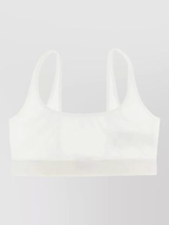 Tom Ford modal bralette elastic band racerback scoop neckline sheer