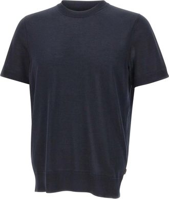 HUGO BOSS L-Nottano Trui - Heren - T-shirts - Blauw - 2XL - Tops