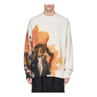 Yohji Yamamoto AOP Knit Crew