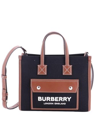 Burberry Freya Shopping Tote With Mini (Authentic Pre-Loved)