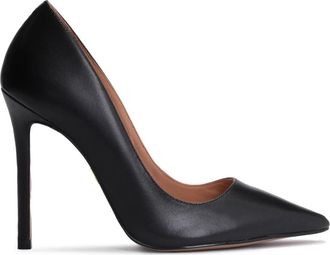 Kazar Tijdloze zwarte korrellederen ballerinas. Dit product valt groot uit. - Dames - Pumps - Zwart - 36 EU - Leer - Schoenen