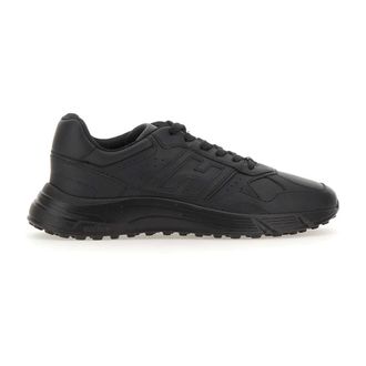 Hogan Hyperlight Sneakers - Heren - Sneakers - Zwart - 42 1/2 EU - Leer - Schoenen