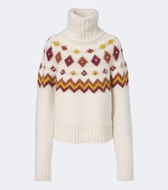 Goldbergh Hanashi embellished turtleneck sweater