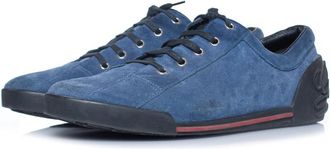 Gucci Pre-owned Mens Blue suede trainers - Size 42.5 EU/IT