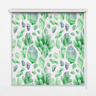Tulup Tenda A Rullo Interna Per Finestra - Tenda Filtrante Luce - Tenda Privacy - Tenda Decorativa Rettangolare - Rullo Per Interni - (110 Cm X 140 Cm) - Cr