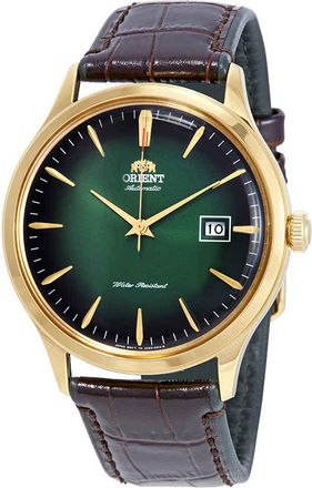 Orient Bambino Version 4 Automatic Green Dial Mens Watch FAC08002F0