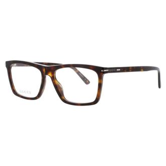 Gucci Mens Brown Cat Eye Eyeglass Frames Gg1445O