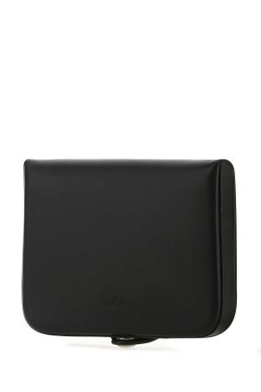 A.P.C. Leather Wallet - Black