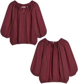 Summum blousetop donkerrood