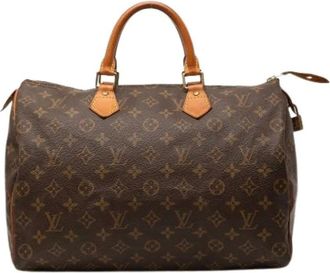 Louis Vuitton Pre-owned Handbags, female, Brown, Size: ONE SIZE Pre-owned Speedy 35