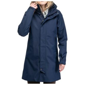 Bergans Oslo 2L Shell Coat Mantel f&uuml;r Damen | blau