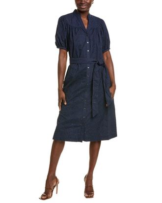 Brooks Brothers Eyelet Shirtdress