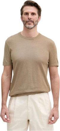 Joop Bjarno T-shirt - Heren - T-shirts - Beige - 2XL - Katoen - Tops