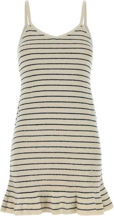J.W.Anderson Mini Jurk - Dames - Kleedjes - Beige - S - Katoen - Kleedjes