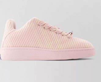 Burberry calfskin low-top sneakers