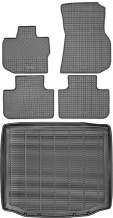 OEM Bmw X3 G01 Suv De 2018 - Juego De Alfombrillas De Goma Para Coche + Alfombrilla Para Maletero