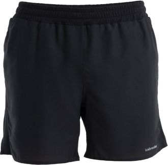 Icebreaker Mens Merino 125 ZoneKnit Speed 6 Shorts Black XXL