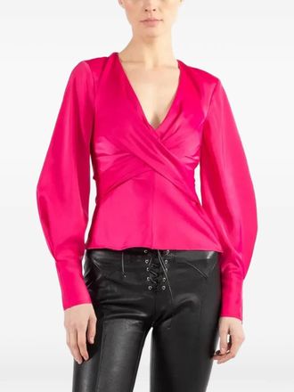 Staud Madison blouse - Roze