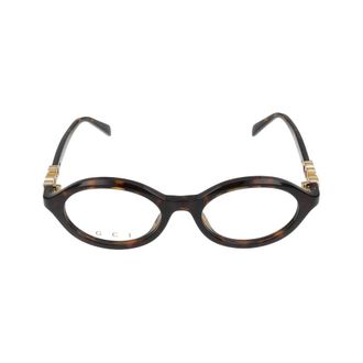 Gucci Gg2153O Eyeglasses - female - Gucci - Glasses - Brown - 51 MM - Accessories