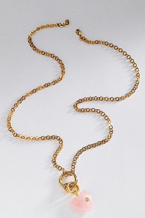 Maison Irem Line Heart Necklace