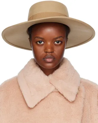 ハット MAX MARA Woman Hat Brown 2514571052600 003 Women's Hats Sale | Max Mara