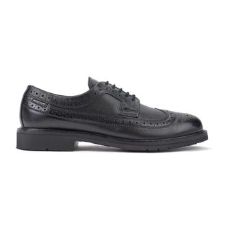 Mephisto Klassieke Herenschoen met Veters - Heren - Veterschoenen - Zwart - 47 1/2 EU - Leer - Schoenen