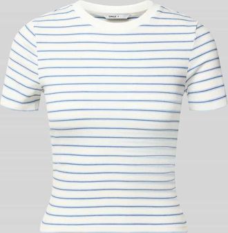 Only Regular Fit T-Shirt mit Viskose-Anteil Modell LUPE in Weiss, Gr&ouml;&szlig;e XL