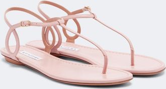 Aquazzura Sandalias Almost Bare de piel