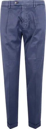 Michael Coal Linen Classic Trousers