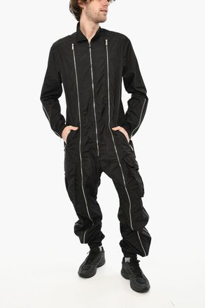 Dsquared2 Tuta in Nylon con Zip Frontali Dsquared2