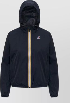 K-Way hooded waterproof jacket