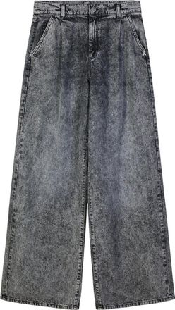 Patrizia Pepe Wide Jeans - Dames - Loose Fit Jeans - Grijs - W30 - Jeans