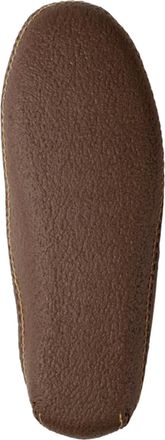 L.L.Bean L. L.Bean Slipper Moc Flannel-Lined Acorn 212164-BRN Mens