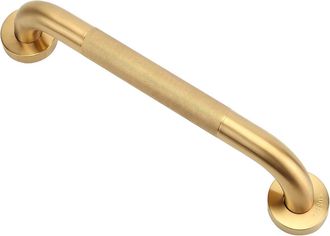 OEM Barra De Apoyo Para Ducha - Acero Inoxidable 304 - 30,5 Cm - Di&aacute;metro 31,8 Mm - Superficie Antideslizante - Negro - 2 Unidades