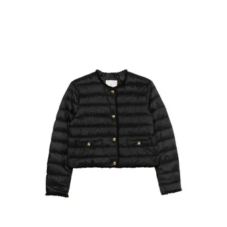 Moncler Fleurs Button Quilted Jacket