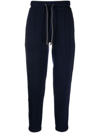 Brunello Cucinelli Trainingsbroek met trekkoord - Blauw
