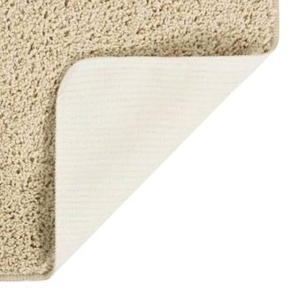 Berkfield Home Shaggy Rug Cream 200x290 cm Anti Slip | Size: Medium