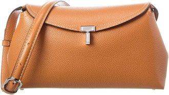 Toteme T-Lock Leather Shoulder Bag