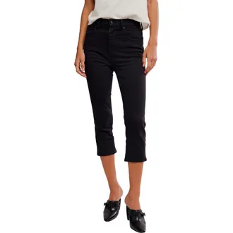 Free People Hot Take Crop Slim Fit Jeans in Drive at Nordstrom Rack, Size 28