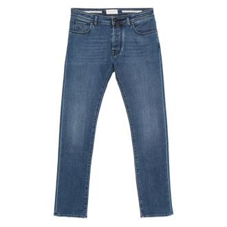 Jacob Cohen Five-pocket Cotton-blend Jeans