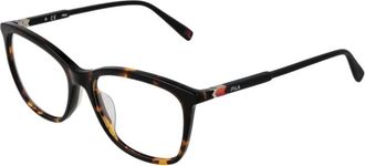 Fila Bruine vierkante optische monturen met veerscharnier - Dames - Brillen - Bruin - ONE Size - Accessoires