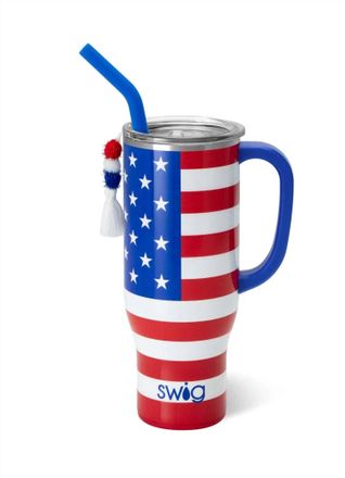 Swig All American Mega Mug - 30Oz In American Flag