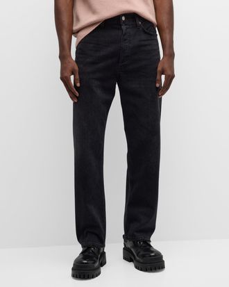A Gold E Mens 90s Straight-Leg Jeans