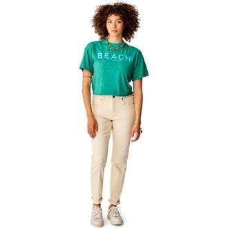 Carve Designs Carson Hi Rise Jean in Ecru at Nordstrom, Size 16