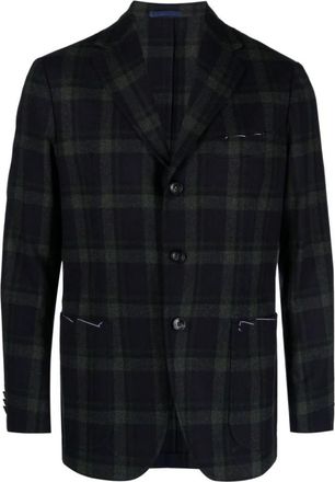 Sartorio Napoli Blazers - Heren - Blazers - Groen - L - Jassen