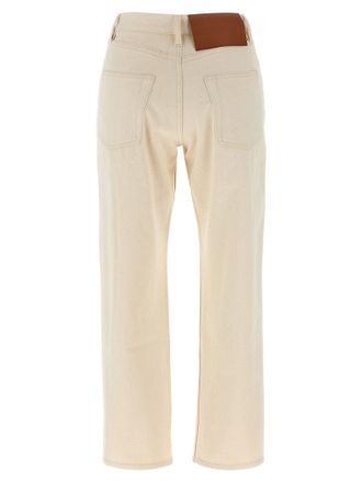 Jil Sander Japanese Raw Denim Jeans - Off-White